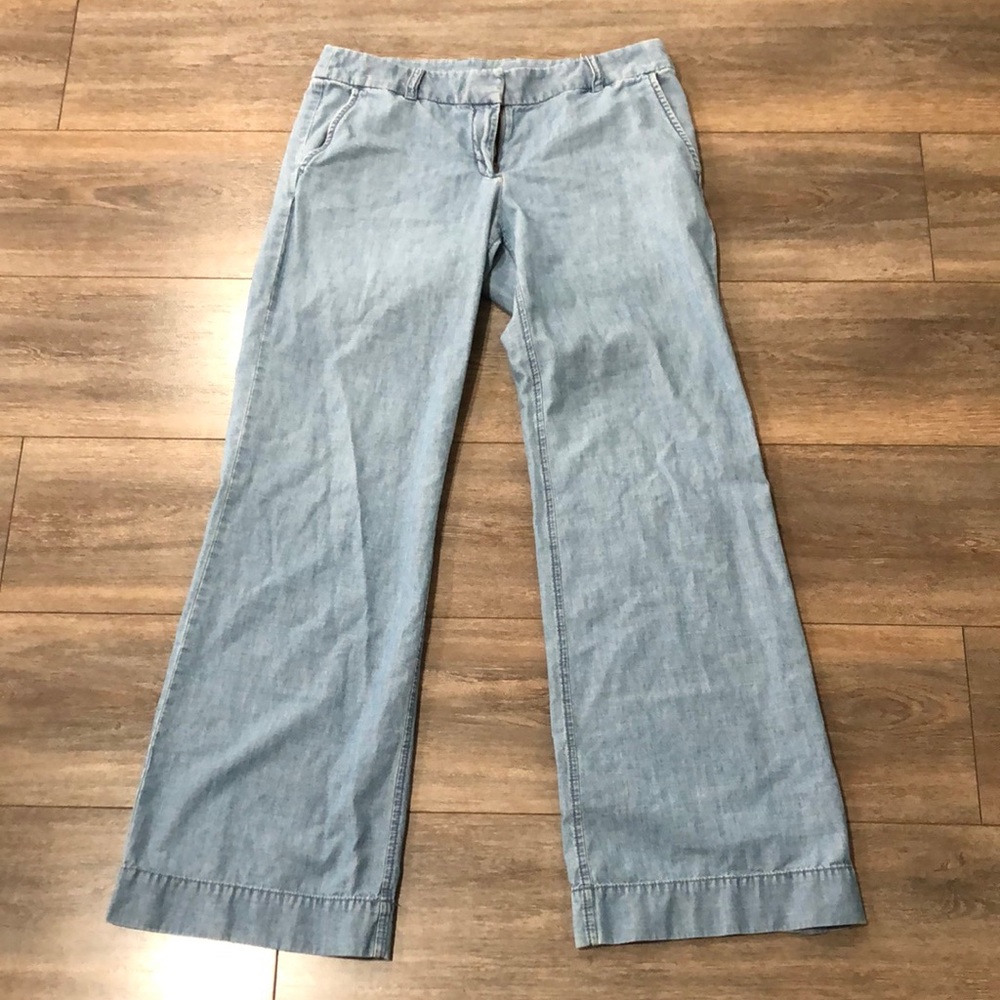 J Crew wide leg pants